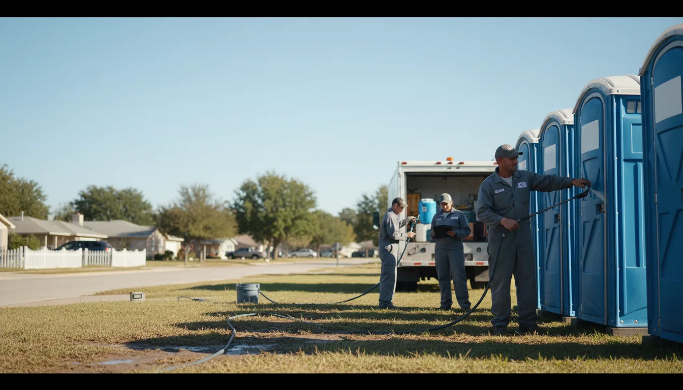 Long-Term Portable Toilet Rental in Okoboji, IA near me